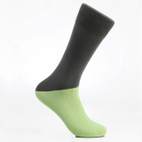 Men_s dress socks _ Muskmelon block socks_Egyptian cotton